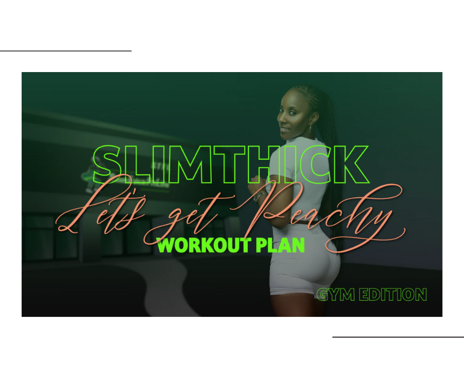 STFL Workout program - Gym Edition | Glutes focused